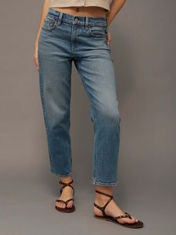 American Eagle - Stretch Super High-Waisted Straight Jeans