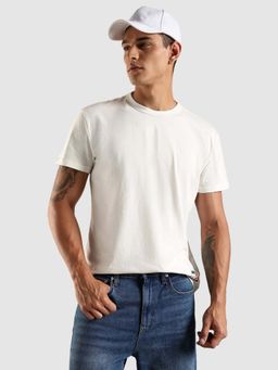 Tommy Hilfiger - Logo Regular Fit Cotton T-Shirt - White