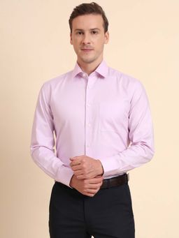 JadeBlue - Pink Solid Formal Shirt