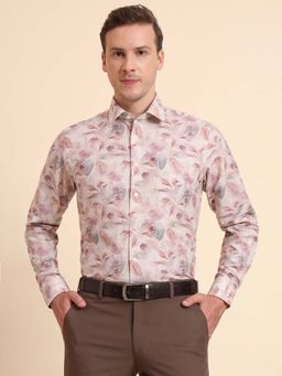 JadeBlue - Pink Printed Formal Shirt