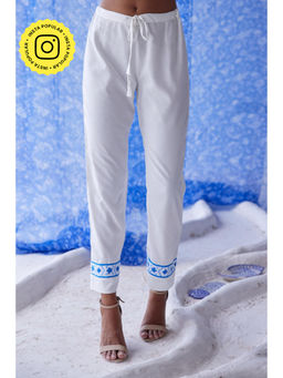 Baise Gaba - White Gaari Pants