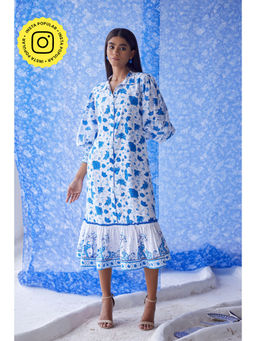 Baise Gaba - White Arazi Shirt Dress