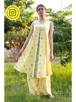 Baise Gaba - Bliss Co-ord - Yellow (Set of 2)