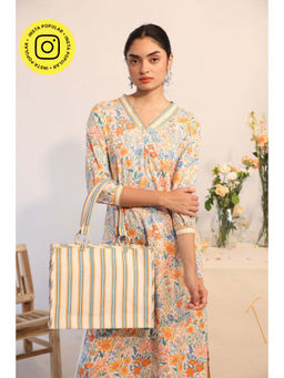 Baise Gaba - Thistle Striped Tote Bag