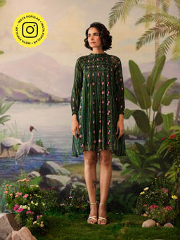 Baise Gaba - Hiral Printed Knee Length Dress