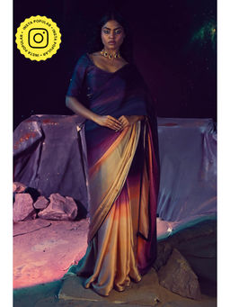 Baise Gaba - Kshitij Saree with Stitched Blouse