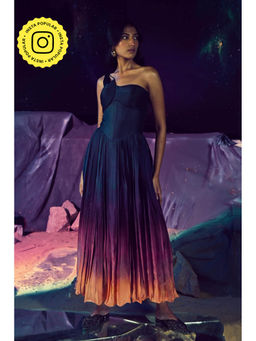 Baise Gaba - Multi-Color Celine Ombre Dress