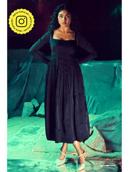 Baise Gaba - Black Tishya Solid Dress