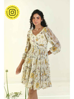 Baise Gaba - White Honey drop Dress
