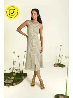 Baise Gaba - Green Daisy Dress