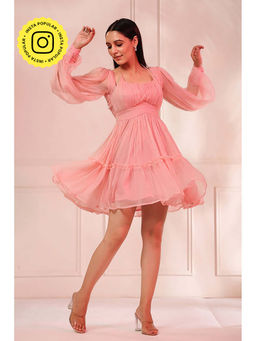 Baise Gaba - Aria Pink Mini Dress