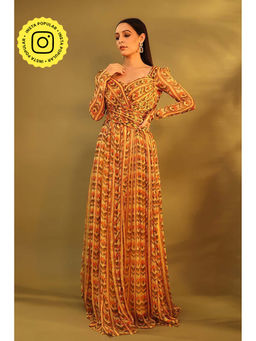Baise Gaba - Rosaline Yellow Maxi Dress