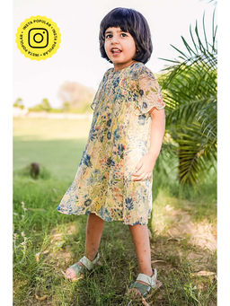 Baise Gaba - Liana Navy Blue Knee Length Dress