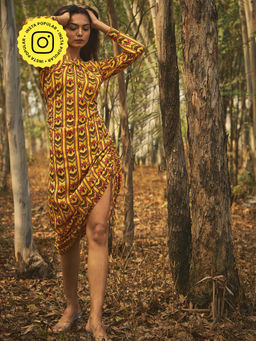 Baise Gaba - Yellow Sidestring Dress