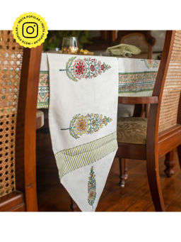 House of Ekam - Saanjh Multi Cypress Table Runner