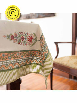 House of Ekam - Saanjh Multi Cypress Table Linen Set