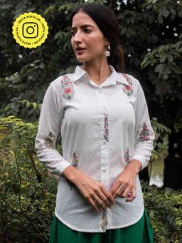House of Ekam - Saanjh Multi Cypress Shirt