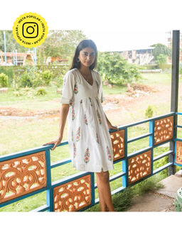 House of Ekam - Saanjh Multi Cypress Dress