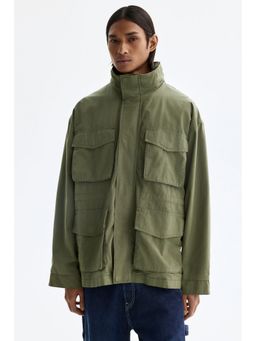 H&M - Men Green Cargo jacket