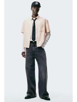 H&M - Men Grey Wide Jeans