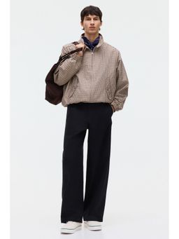 H&M - Men Black Loose Fit Cotton chinos