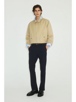 H&M - Men Blue Slim Fit Four-way Stretch Chinos