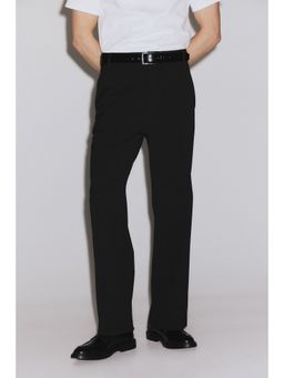 H&M - Men Black Loose Fit Four-way Stretch Chinos