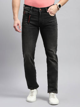 Monte Carlo - Dark Grey Light Wash Narrow Denim