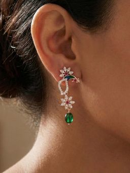 Estele - Ratnika - Morbagh Multi-Color Dangle Earrings