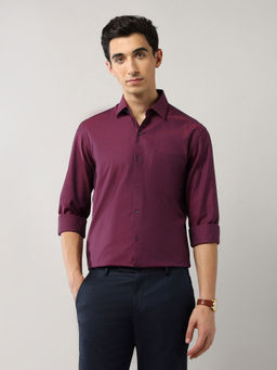 Arrow - Men's Manhattan Slim Fit Pure Cotton Shirt