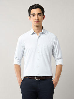 Arrow - Men's Grid Tattersall Checked Manhattan Slim Fit Shirt