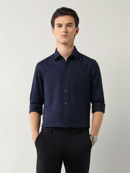 Arrow - Men's Manhattan Slim Fit Jacquard Shirt