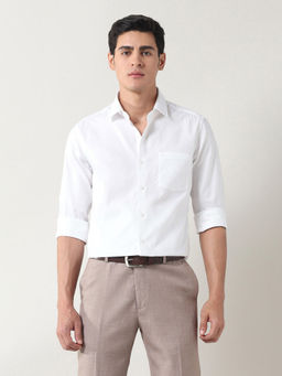 Arrow - Men's Manhattan Slim Fit Dobby Shirt