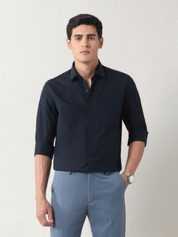 Arrow - Men's Pure Cotton Manhattan Slim Fit Shirt