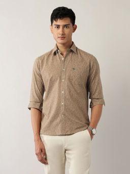 Arrow Sports - Men's Geometric Printed Slim Fit Shirt