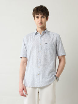 Arrow Sports - Men's Tropical Printed Pure Cotton Shirt