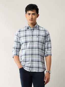 Arrow Sports - Men's Pure Cotton Slim Fit Oxford Shirt-Green