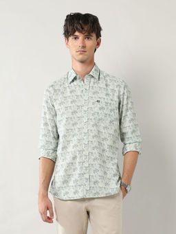 Arrow Sports - Men's All Over Printed Slim Fit Shirt