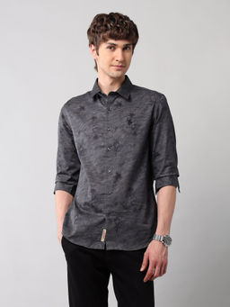 U.S. Polo Assn. Denim Co. - Men's All-Over Printed Pure Cotton Shirt