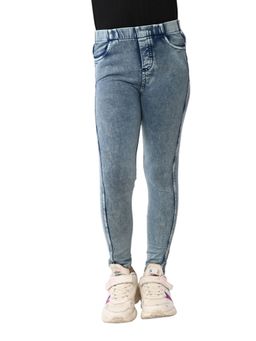Spunkies - Girls Legging Denim Blue