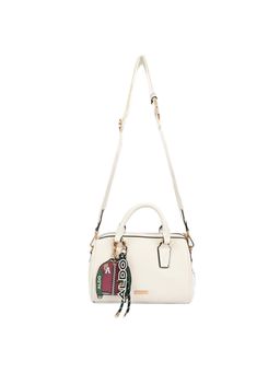 Aldo - MACBRIDE Women's White Barrel Handbag With Detachable Strap