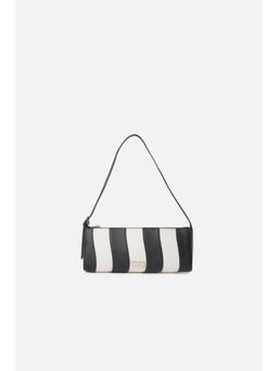 Van Heusen - Women Black Colorblock Casual Sling Bag With Detachable Strap