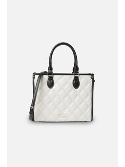 Van Heusen - Women White Solid Casual Handbag