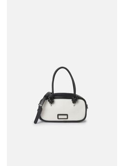 Van Heusen - Women White Colorblock Casual Handbag