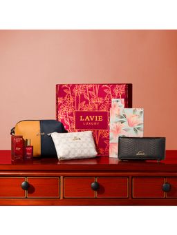 Lavie - Scarlet Sally Women Sling Bag With Detachable Strap, Pouch, Diary, Wallet & Perfume (L)