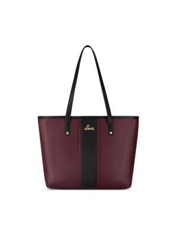 Lavie - Calyx Colorblock Tote Bag - Maroon (M)