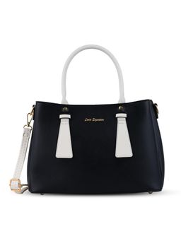 Lavie Signature - Rowan Women's Satchel Bag With Detachable Strap - Black (M)