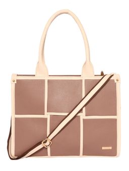 Stamp - Leather Pink Womens Vegan Leather Handbag With Detachable Strap