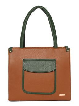 Stamp - Leather Rust Womens Vegan Leather Handbag