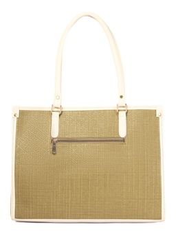 Stamp - Leather Yellow Womens Vegan Leather Handbag